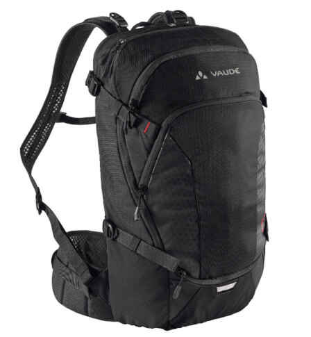 Górski plecak rowerowy z protektorem Moab Pro II 16L black VAUDE