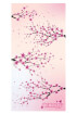 Antybakteryjny ręcznik szybkoschnący 60x130 cherry blossom Dr Bacty