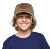 Dziecięca czapka turystyczna Baseball Cap Kids solid khaki Buff