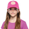 Dziecięca czapka turystyczna Baseball Cap Kids solid fuchsia Buff