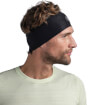 Turystyczna opaska na głowę Coolnet UV Wide Headband solid black Buff
