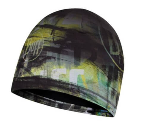 Dziecięca czapka outdoorowa Child Microfiber Polar US Hat W-Paint multi black Buff