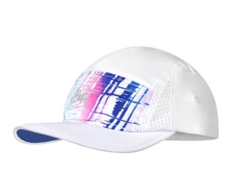 Czapka do biegania 5 Panel Go Cap wira white Buff