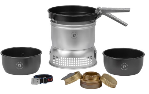 Turystyczny zestaw garnków z palnikiem spirytusowym Stove Small Ultralight 27-5 Trangia