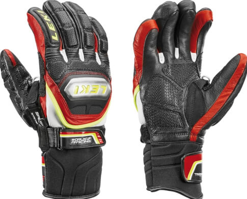 Rękawice narciarskie WCR TIT S Speed System red LEKI