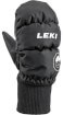 Dziecięce rękawice narciarskie Little Eskimo Mitt Short black LEKI