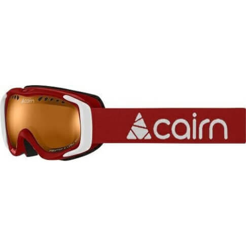 Dziecięce gogle narciarskie Booster SPX3000 mat red white Cairn