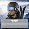 Kask narciarski z wizjerem Arber Visor Q-Lite grey matt Alpina
