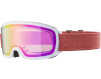 Gogle narciarskie M40 Nakiska white-coral szkło HM pink Alpina