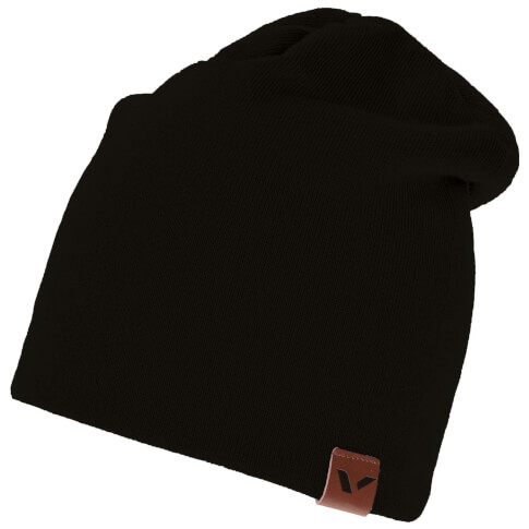 Sportowo-miejska czapka zimowa Alverno Merino czarna Viking