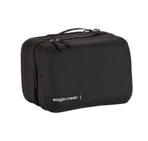 Rozkładana kosmetyczka podróżna Reveal Trifold Toiletry Kit black Eagle Creek