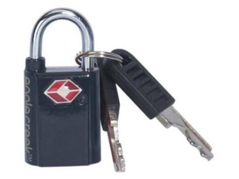 Kłódka podróżna Mini Key TSA Lock graphite Eagle Creek 