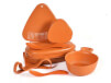 Turystyczny zestaw obiadowy Outdoor MealKit BIO rustyorange Light My Fire