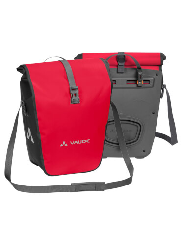 Sakwy rowerowe tylne Aqua Back 2x24L red VAUDE