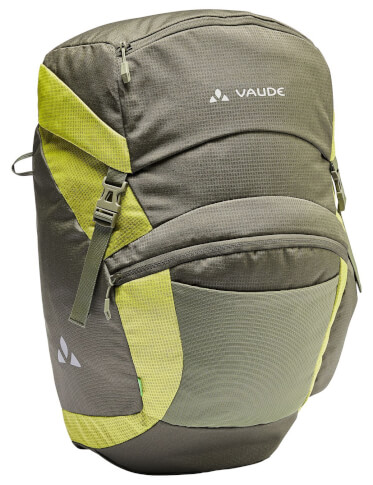 Sakwy rowerowe tylne OnTour Back 46L khaki VAUDE