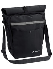 Sakwa tylna miejska ExCycling Back 27+18L black VAUDE
