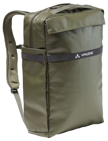 Plecak rowerowy-sakwa miejska Mineo Transformer Backpack 20 khaki VAUDE