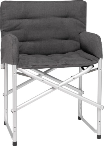 Krzesło kempingowe Bravura Comfort szare Brunner