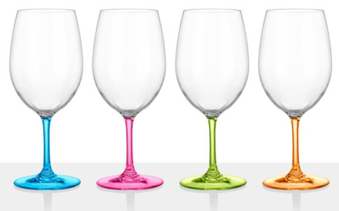 Turystyczne kieliszki do wina Set Wineglass Glamour Brunner