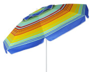 Parasol plażowy Beach Umbrella UPF 50+ wielokolorowy EuroTrail