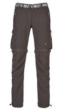 Letnie spodnie trekkingowe z odpinanymi nogawkami Ferlo Lady dark grey Milo