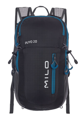 Plecak trekkingowy Puyo 20 black/blue lagoon Milo