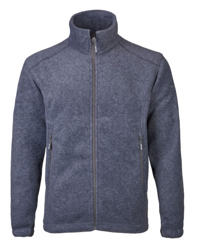 Męski polar outdoorowy Ross dark grey Milo