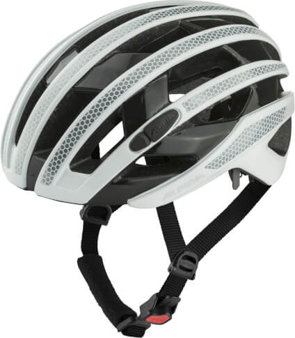 Ochronny kask rowerowy Ravel Reflective white gloss Alpina