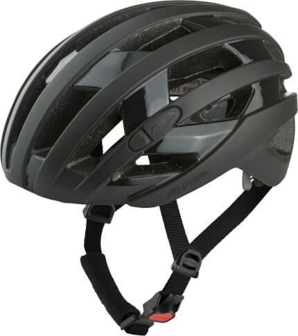 Ochronny kask rowerowy Ravel black matt Alpina