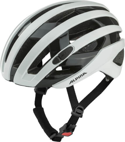 Ochronny kask rowerowy Ravel white gloss Alpina