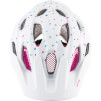 Kask rowerowy Carapax Junior white polka dots Alpina