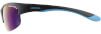 Okulary sportowe Junior Flexxy Youth HR black-blue matt szkło blue mirror cat 3 Alpina