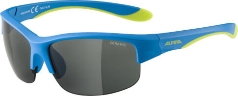 Okulary sportowe Junior Flexxy Youth HR blue-lime matt szkło black cat 3 Alpina