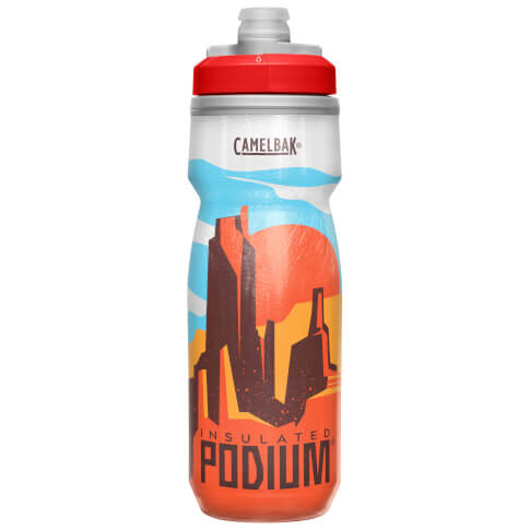 Bidon rowerowy z izolacją termiczną Podium Chill 620 ml desert Camelbak