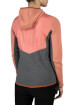 Damska bluza z włóknem bambusowym Creek Bamboo Hoodie Lady pink-grey Viking