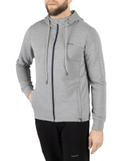 Męska bluza bambusowa Lonetree Bamboo Hoodie Man grey Viking