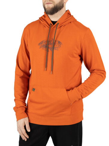 Męska bluza bambusowa Panaka Bamboo Hoodie Man orange Viking