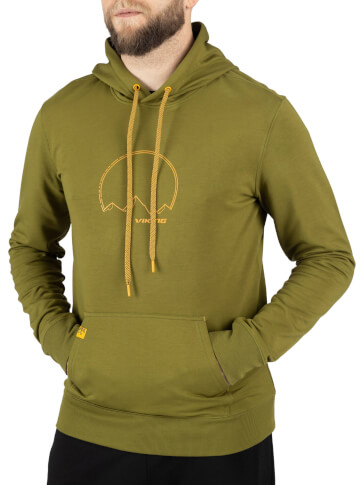 Męska bluza bambusowa Panaka Bamboo Hoodie Man green Viking