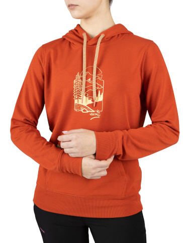 Damska bluza bambusowa Panaka Bamboo Hoodie Lady orange Viking