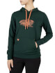 Damska bluza bambusowa Panaka Bamboo Hoodie Lady green Viking