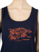 Damski tanktop turystyczny Bamboo Lechee Lady navy Viking