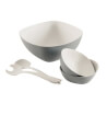 Zestaw misek turystycznych Gala Salad Set grey/sand Outwell