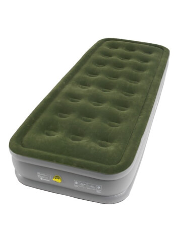 Materac dmuchany Excellent Single dark leaf/grey Outwell