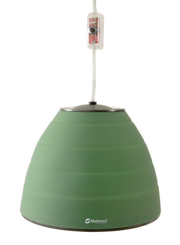 Wisząca lampka turystyczna Orion Lux shadow green Outwell