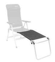 Podnóżek do krzesła Dauphin Footrest black/grey Outwell