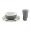 Zestaw naczyń turystycznych Gala 2 Person Dinner Set grey/sand Outwell