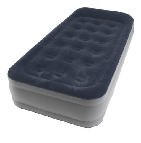 Podróżniczy materac pojedynczy Superior Single Built-In Pump Outwell