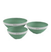 Zestaw misek składanych Collaps Bowl Set shadow green Outwell