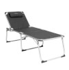 Kempingowe łóżko rozkładane New Foundland XL black/grey Outwell
