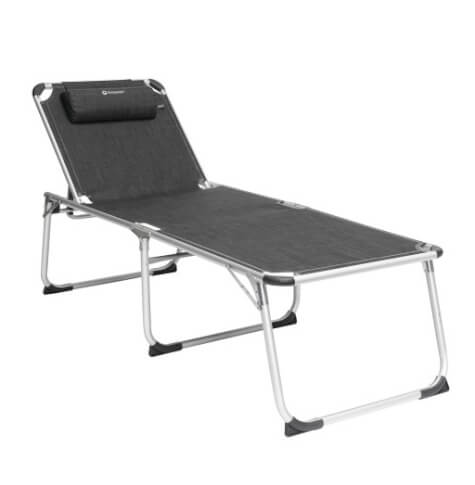 Kempingowe łóżko rozkładane New Foundland XL black/grey Outwell
